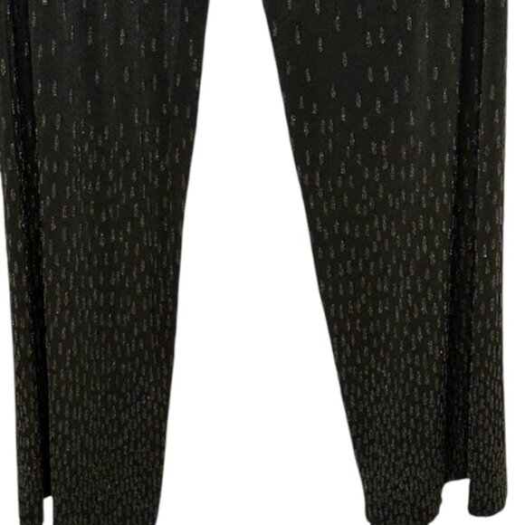 Chico's Travelers Beaded Evening Gala Tunic/Pants - Black - US 8 - Picture 11 of 16